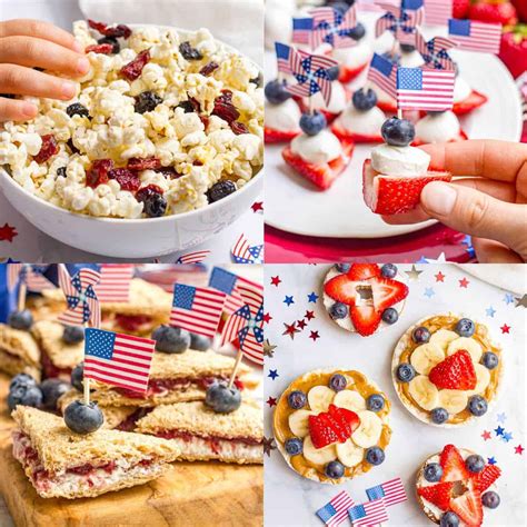 Easy Red White And Blue July 4Th Appetizers