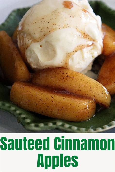 Easy Saut Ed Cinnamon Apples Recipe Theveglife