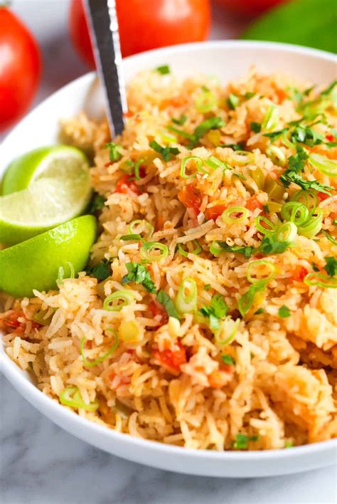 Easy Spanish Rice Recipe Homemade Mexican Rice Recipe