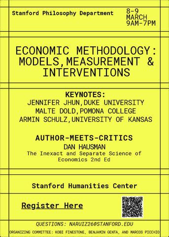 Economic Methodology Models Measurement And Interventions