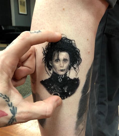 Edward Scissorhands Tattoo