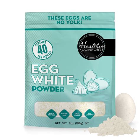 Egg White Powder Healthier Comforts