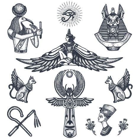 Egypt Tattoo Design Ancient Symbols And Mythology