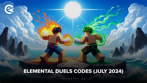 Elemental Duels Codes 2024