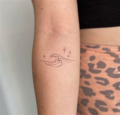 Embracing The Waves 19 Simplistic Wave Tattoo Ideas For 2025