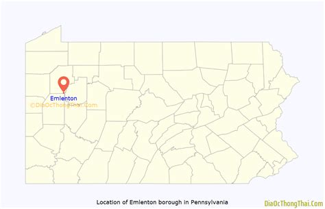 Emlenton Pennsylvania Zip Code United States