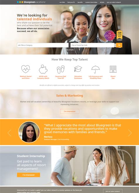 Employment Opportunities Career Pages