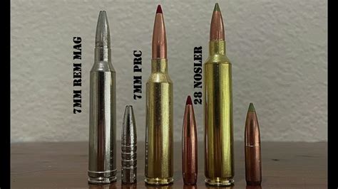 Ep 280 7Mm Prc Vs 7Mm Rem Mag Vs 28 Nosler Cartridge Comparison