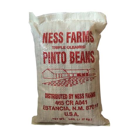 Estancia Beans 2Lb Bag Ness Farms New Mexico Pinto Beans