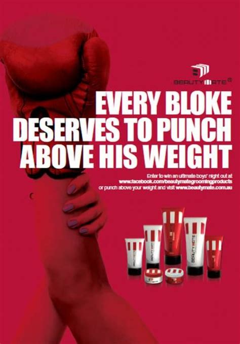 Every Bloke Deserves To Punch Above His Weight Adnews