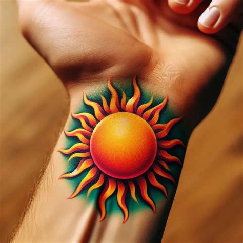 Everything About Sun Tattoos 60 Unique Designs Ideas