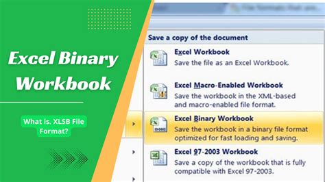 Excel Binary Workbook Xlsb File Format