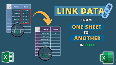 Excel Link From One Sheet To Another