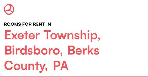Exeter Township Mount Penn Berks County Pa Rooms F Roomies Com