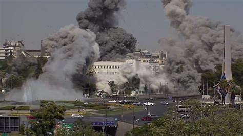 Explosions Rock Damascus As Israel Launches Strikes On Syria