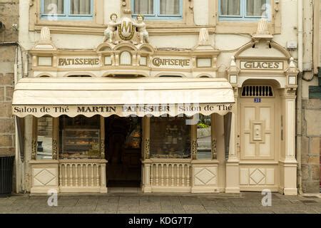 Exterior Of Old Fashioned Traditional French Patisserie Shop In Brittany France Stock Photo Alamy