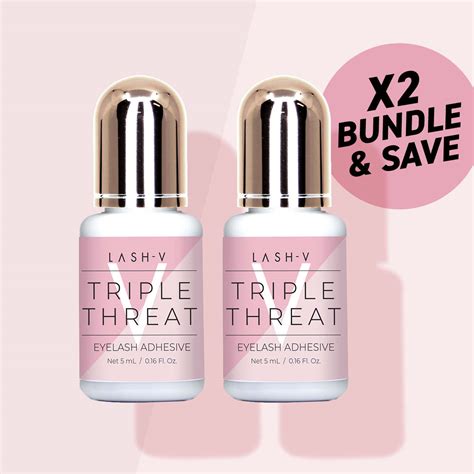 Eyelash Adhesive Glue Triple Threat One V Salon Pro