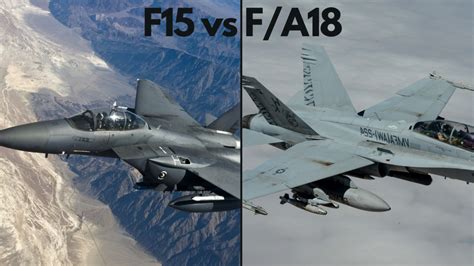 F18 Vs F15