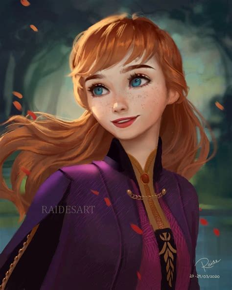 Fa Frozen Anna Disney Princess Art Disney Art Disney Fan Art
