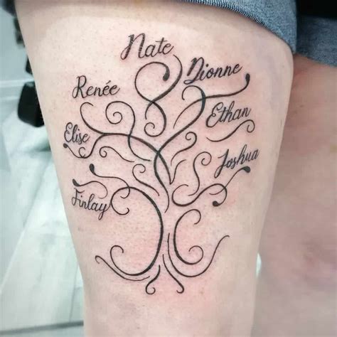 Family Names Tattoo Designs