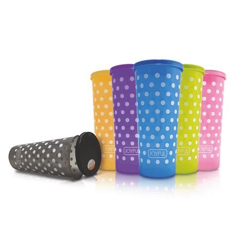 Fanta Glass With Lid Joyful Plastic