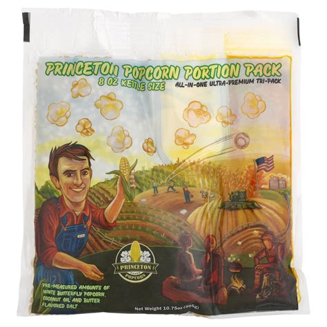 Farmer Direct Non Gmo Popcorn Machine Portion Packets With Coconut Oil Princeton Popcorn Company