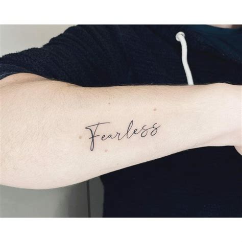 Fearless Tattoo Designs