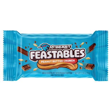Feastables Mrbeast Quinoa Crunch Flavored Chocolate Bar 1 24 Oz 1 Bar Feastables Mrbeast Quinoa Crunch Flavored Chocolate Bar 1 24 Oz 1 Bar