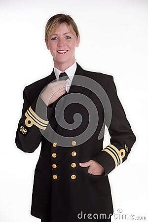Female Lt Commander In Navy Uniform Stock Image Image Of Services