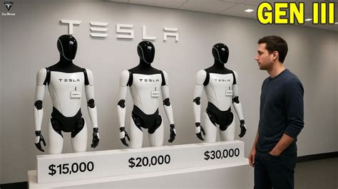 Finally Here 20K Tesla Bot Gen 3 Launches In 2025 Elon Musk Stunned By 3 500 Free Tasks