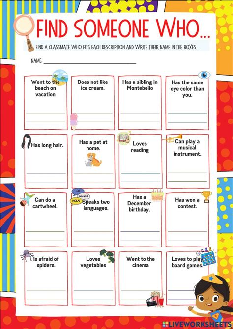 Find Someone Who Military Edition