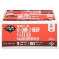 First Street Patties Ground Beef 75 25 Smart Amp Final First Street Patties Ground Beef 75 25 Smart Amp Final