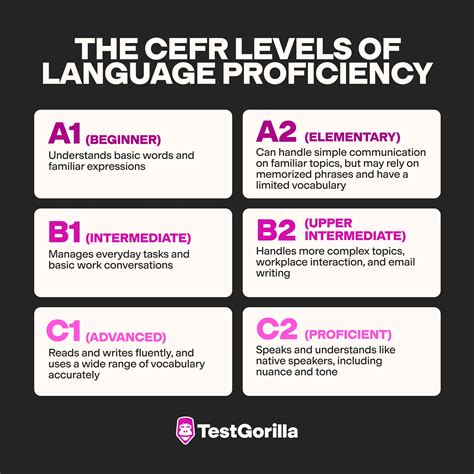 Fluency Levels In Language