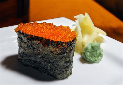Flying Fish Roe Tobiko Volcano Japanese Cuisine
