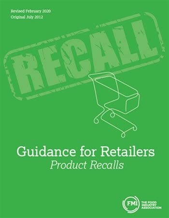 Fmi An Overview Of Food Recalls From 2017 2020