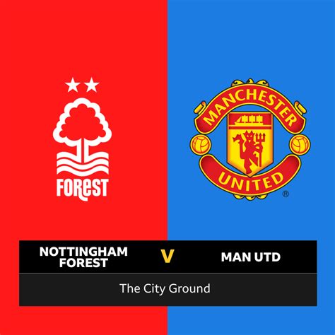 Follow Nottingham Forest V Manchester United Live Bbc Sport