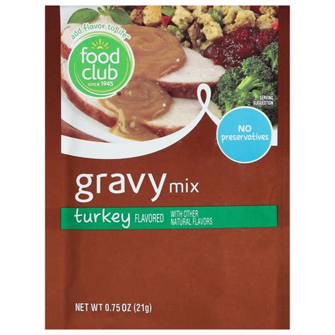 Food Club Turkey Gravy Mix Products Lowes Foods To Go Local And Fresh Same Day Grocery Pickup And Delivery