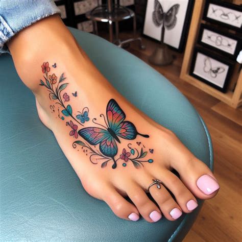 Foot Tattoo Ideas Female Eagleviewtattoo Com
