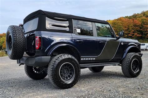 Ford Bronco Soft Top Will Remain Factory Only Item For Now