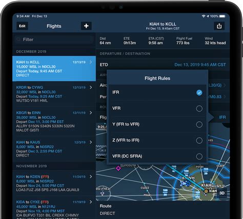 Foreflight File Ifr And Vfr Flight Plans