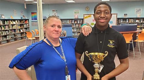 Forest Glen Middle Speech Student Wins County Championship Coral