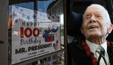 Former President Jimmy Carter Days Away From Milestone Birthday