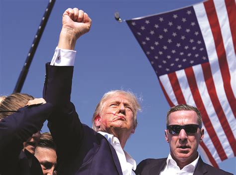 Former Us President Trump Survives Assassination Attempt At Campaign Event