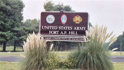 Fort Ap Hill Army Base In Bowling Green Va Militarybases Com Fort Ap Hill Army Base In Bowling Green Va Militarybases Com