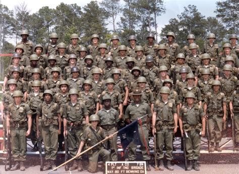 Fort Benning Ga 1980 Fort Benning 7 A 4Th Platoon The Military