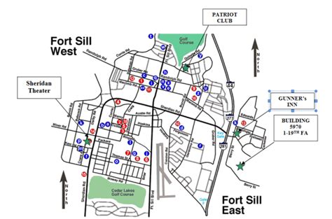 Fort Sill Graduation Information Maps