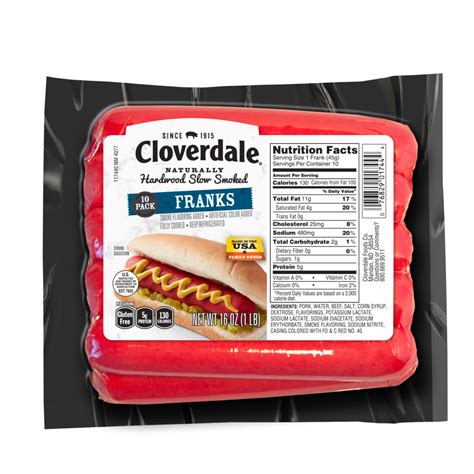 Franks Sausage Cloverdale Foods Franks Sausage Cloverdale Foods