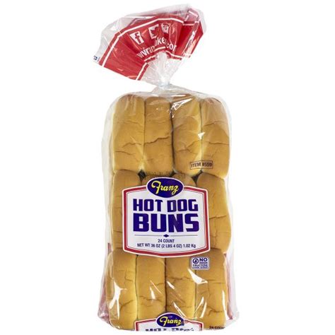 Franz Bay City Hot Dog Buns 10 Inch Www Kingkitchensupply Com