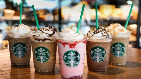 Frappuccinos At Starbucks