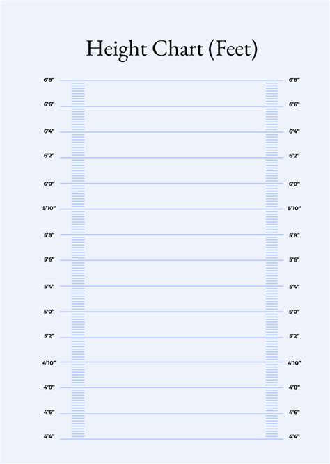 Free Height Weight Templates Editable And Printable Free Height Weight Templates Editable And Printable